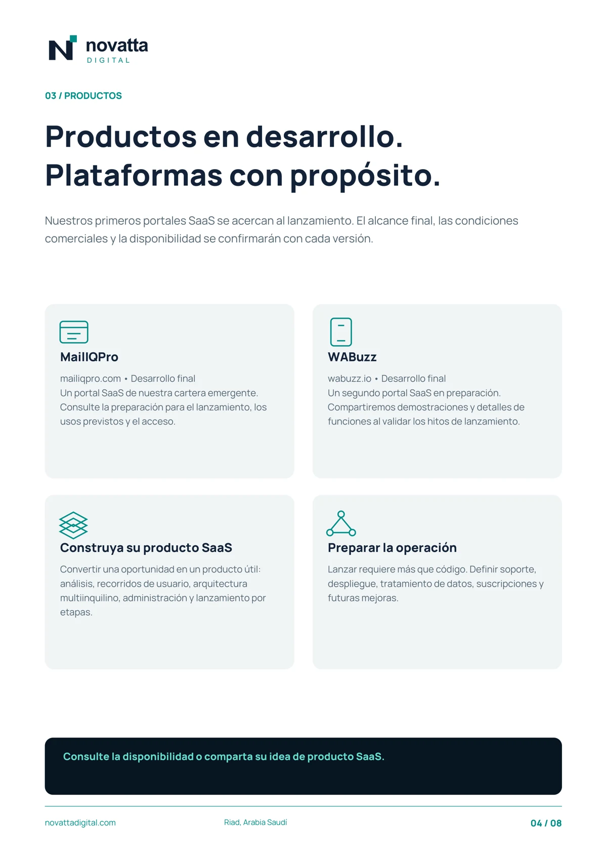 Productos SaaS